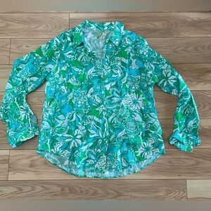 NWOT  Lilly Pulitzer linen blouse